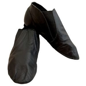 Danshuz Girls Elastic Slip-on Jazz Shoes